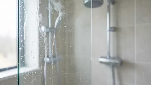czym wyczyścić prysznic z kamienia