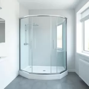 kabina prysznicowa z brodzikiem 90x90