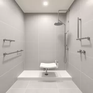 prysznic dla niepełnosprawnych